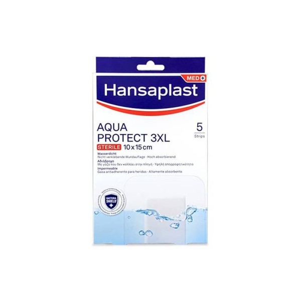 Hansaplast Aqua Protect 3xl 5 Apósitos 10 X 15 cm